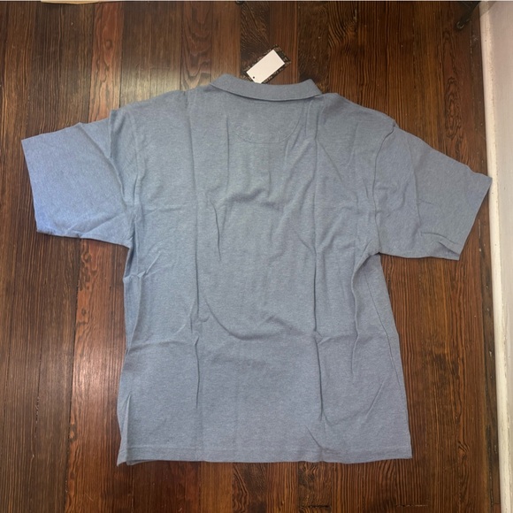 Vans Heather Blue Polo Shirt - Picture 4 of 4